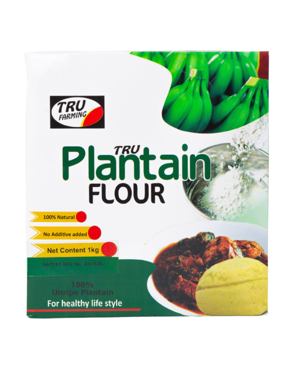Tru Unripe Plantain Flour – 1kg