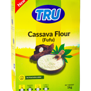 Tru Cassava Flour (Fufu) – 1kg