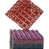 Plastic Egg Crates (1 dozen)