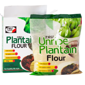 Tru Unripe Plantain Flour  x 12 - 500g