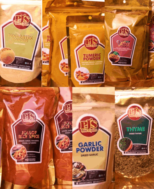 PJ'S FOOD & SPICES