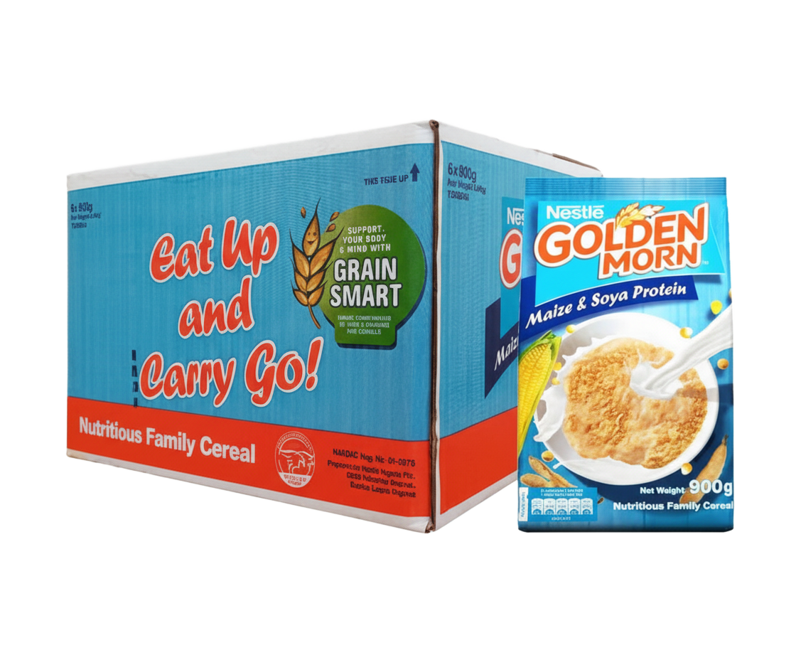 Nestlé Golden Morn Maize & Soya Protein 600g x 10 pouches