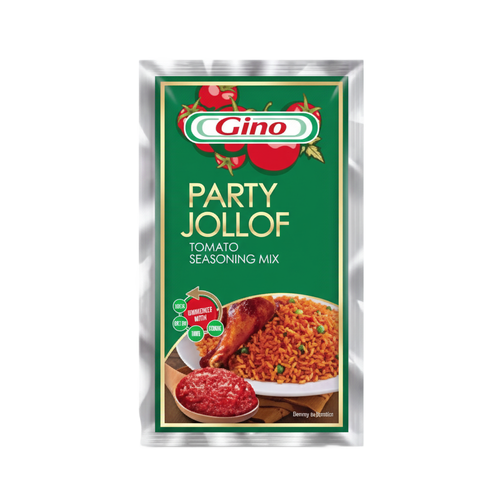 Gino Party Jollof Tomato Seasoning Mix 65g x 50