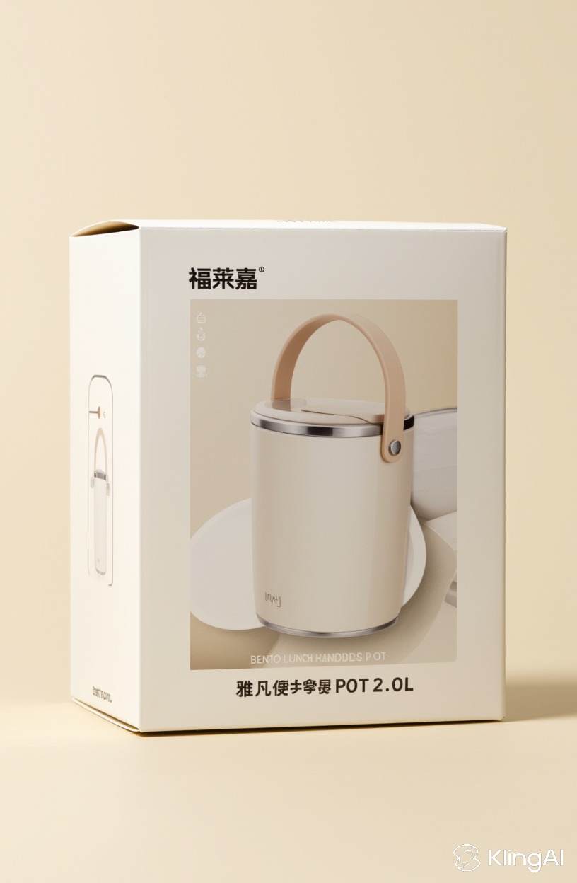 Portable Insulated Lunch Box with Handle