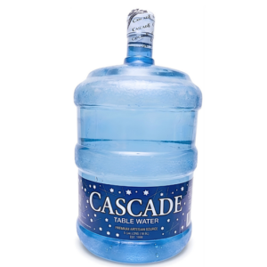 Cascade Premium Artesian Table Water – 5 Gallon (18.9L) Dispenser Jug